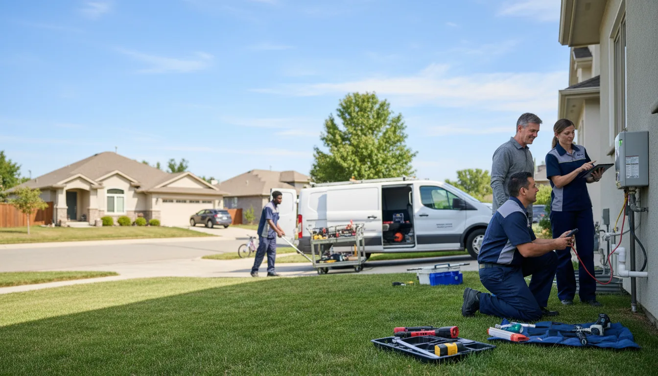 Tankless water heater service in Saint Michael, MN